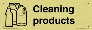 Dementia Cleaning products sign